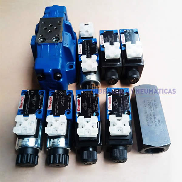 Valvulas de 24dc y 110v 315 bar